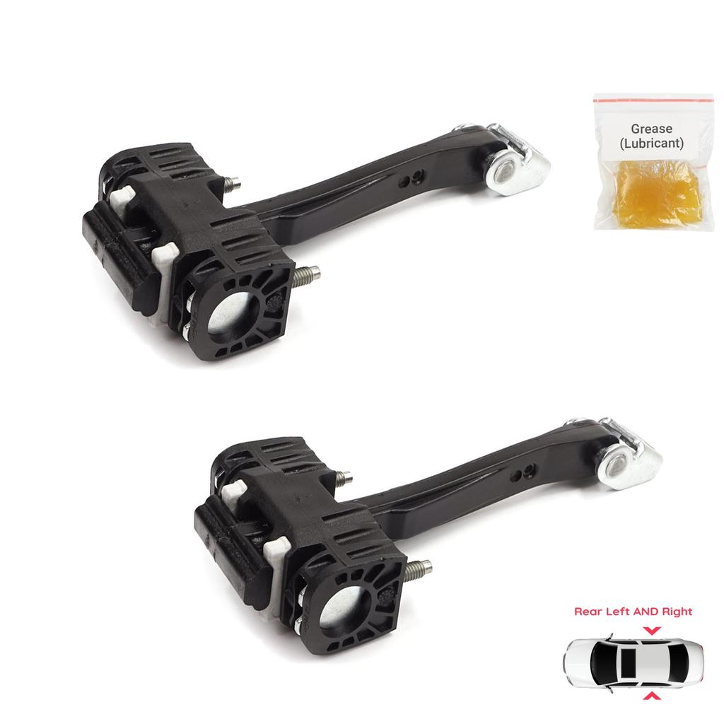 EDP942-1 2 Pieces Rear Left AND Right Door Catch Hinge Brake Stop Check Strap Limiter for Peugeot 508 MK1 W23 8D 8E 2010-2018 9670519680