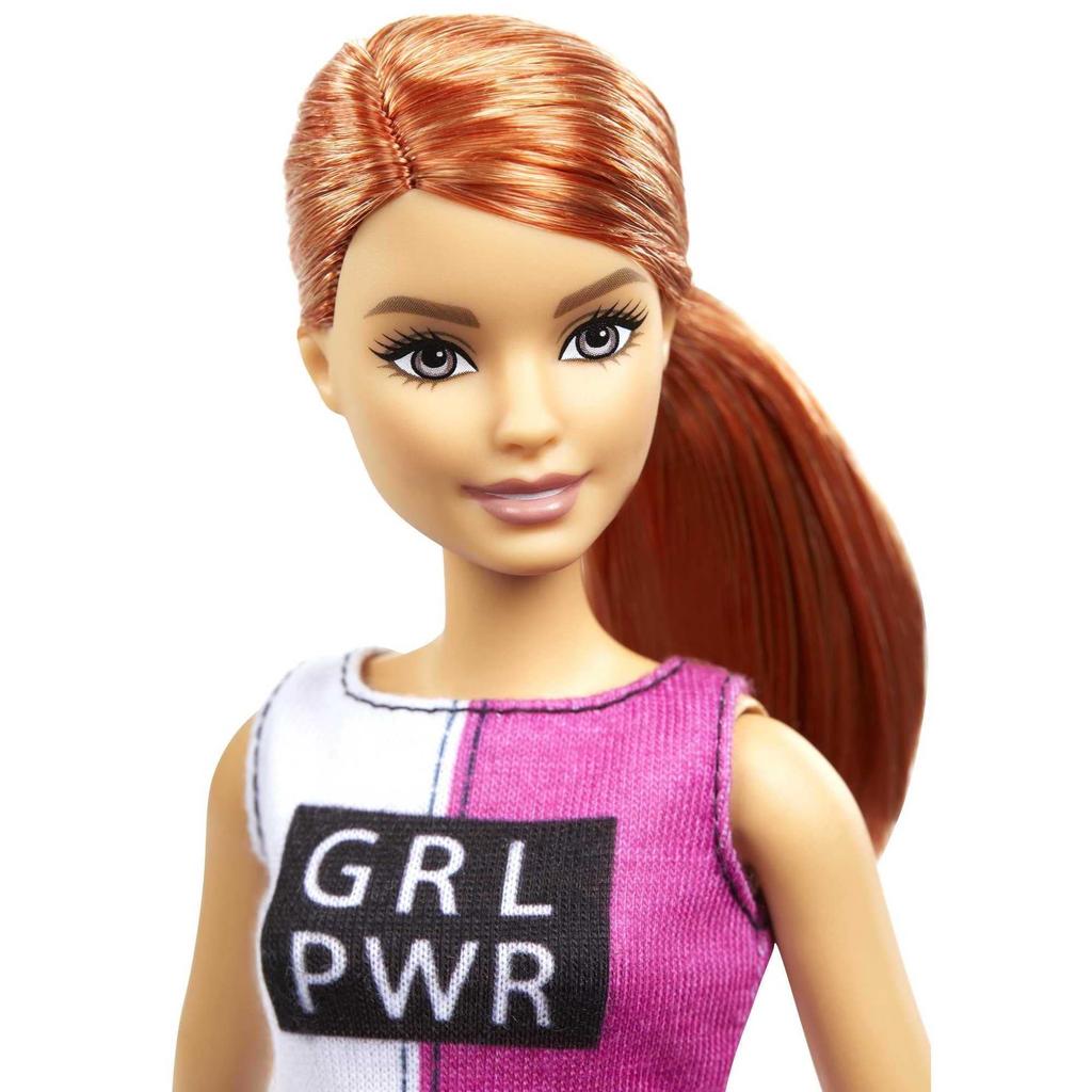barbie Módní Krása Barbie Fitness Set a Doplněk 3 a GJG57 & [Oblékací Panenka] [Sada Panenek] [Věk Nahoru]