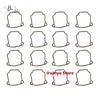 CARBURETOR CV FLOAT BOWL GASKET for BMW  13111254764  13 11 1 254 764 R75/5 R75/6 R90/6 R100S