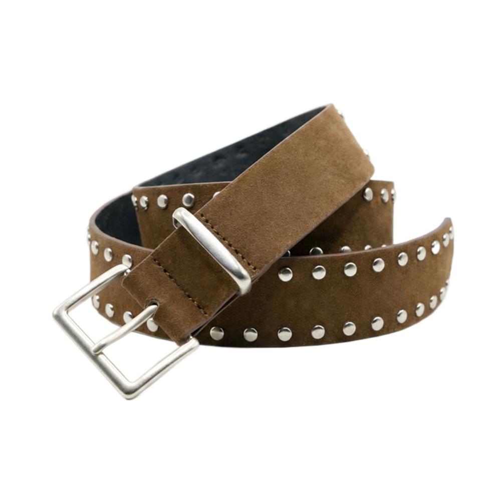 

Vintage Pin Buckle Suede Leather Belt Luxury Design Versatile Rivet Waistband Women Maillard Waist Belt Coat Skirt Decoration верблюд