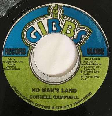 7inch Record CORNELL CAMPBELL - No Man's Land NONE Joe Gibbs Recor 1999 Jamaica Reggae, Ska & Dub Used