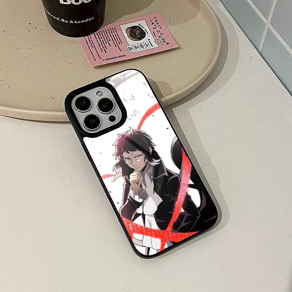 Bungo Stray Dogs Phone Case for Iphone 17 16 15 14 Air 13 12 11 Pro Max Mini Plus Fundas Shell PC+TPU Cover