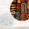 African Abstract Ethnic Printed Shower Curtain Afro Tribal Boho Geometric For Bathroom Decor