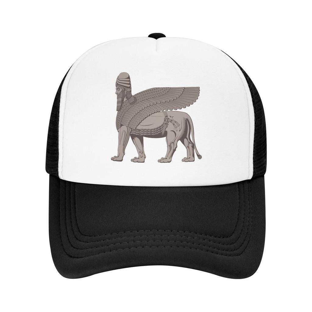 Assyria Assyrian Mesh Golf Hat Caps Outfit for Unisex Adjustable Baseball Cap MeshBack Cooling Breathable Hats