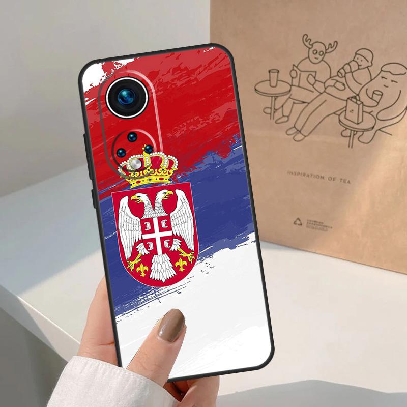 Flag of Serbia Serbian For Honor Magic 7 Lite 5 6 8 Pro Case For Honor 400 200 90 70 50 X8c X8b X9a X9b X9c X9d Win