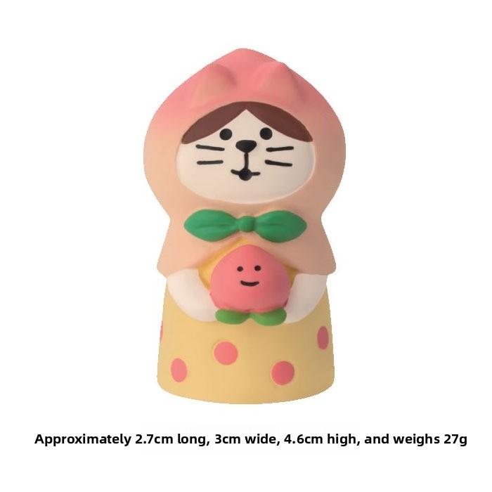

Cat Resin Figurine With Creative Design For Home Decor Collectors Style A