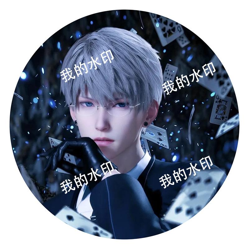 Hot Game Love and Deepspace Sylus Rafayel Zayne Xavier Caleb 58MM Anime Badge Emblem Brooch Clothing Backpack Accessories Gift