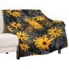 Black-Eyed Susan Garden Throw Blanket Camping Retros Soft Beds Shaggy Baby Travel Blankets