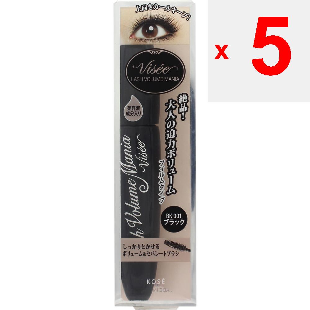 Kose VICE RICHET Lash Volume Mania BK001 Czarny 7g Makijaż oczu Tusz do rzęs Vicerische<How to use> - Po podkręceniu rzęs zalotką, nałóż lekki tusz