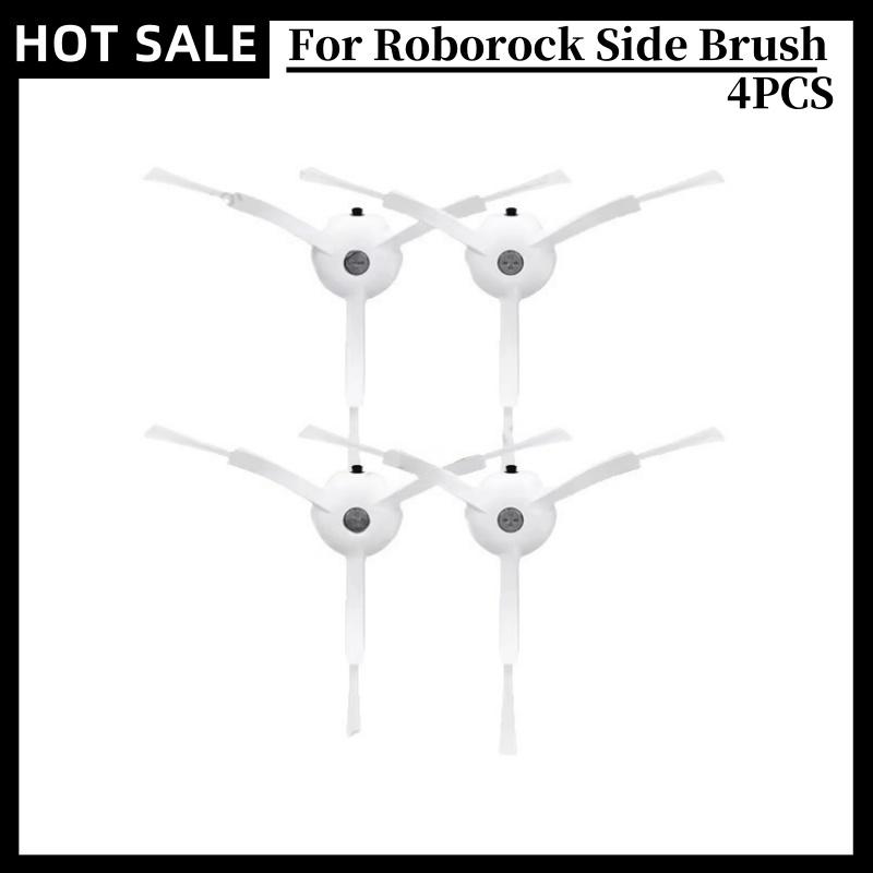 Side Brush Replacement For Roborock S8 S8+ S8 Pro Ultra,Q Revo,Q5 Q7 Q7Max Q8 Max,S7 S7 Max Ultra S7 MaxV S6 S6 Pure S5 S5 Max S
