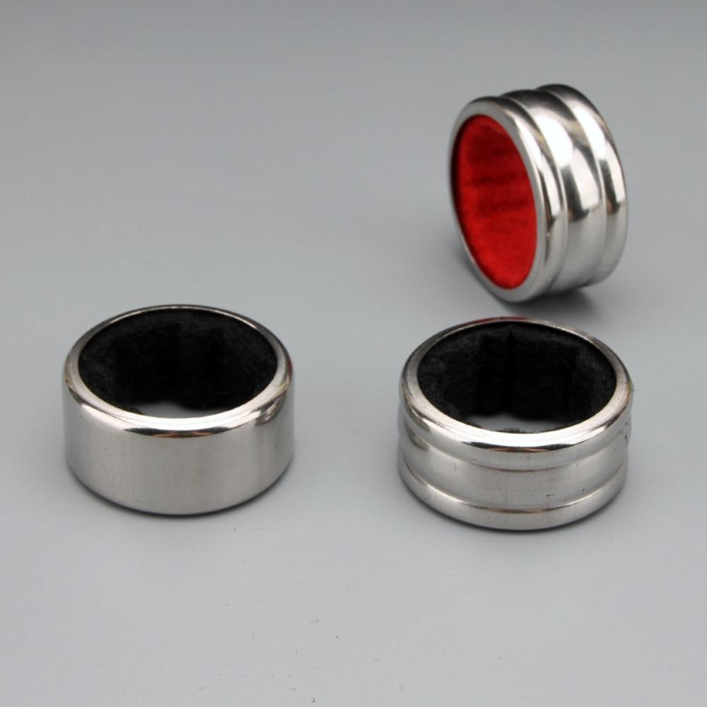10pcs Anti-overflow Wine Bottle Collars Stainless Steel Wine Drip Catcher  Dinning Table