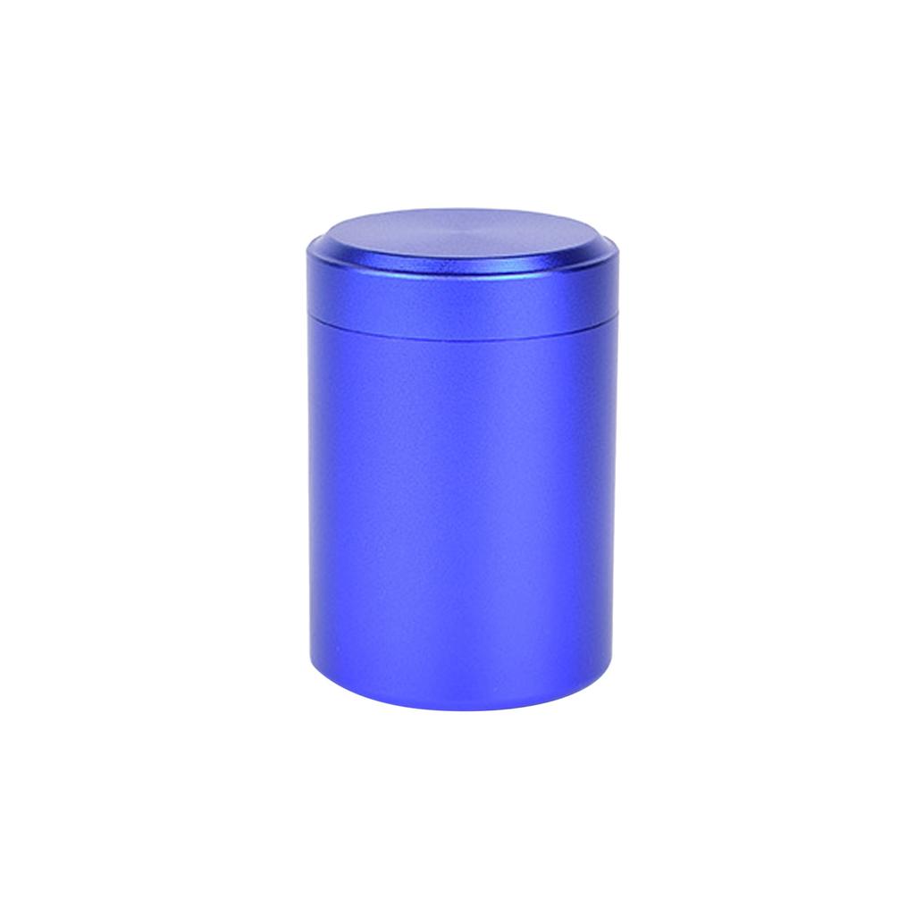 Tea Can Travel Portable Sealed Jar Metal Mini Storage Box New Moisture-proof Solid Color Nut Candy Jars Food Storage Container