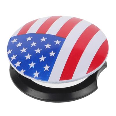Anneome ABS Material Car Push Start Button Cover Engine Start Button Protective Cover American Flag Car Decoration