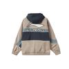 Li Ning Casual Loose Sports Hooded Jacket Autumn Men Jacket Brown AFDR401-2
