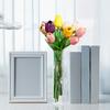 Youdaju Acrylic Book Vase Book Shaped Vase Clear Book Vase For Flowers Book Flower Vase Book Shelf Decor Book Lovers Gifts Small