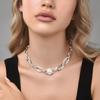High-end Simple Style Single-layer Choker Style Fashionable Clavicle Pendant Necklace