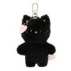 Black Cat Heart Charm Mini Keychain (34011965)