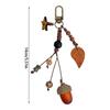 Themed Artificial Fruit Keyring Eye Catching Bag Accessory Fashion Bag Pendant Stylish Key Holder For Gifting
