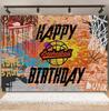 Boy's birthday party, basketball court theme, background decoration, passionate sports meet, photography props, posters, banners