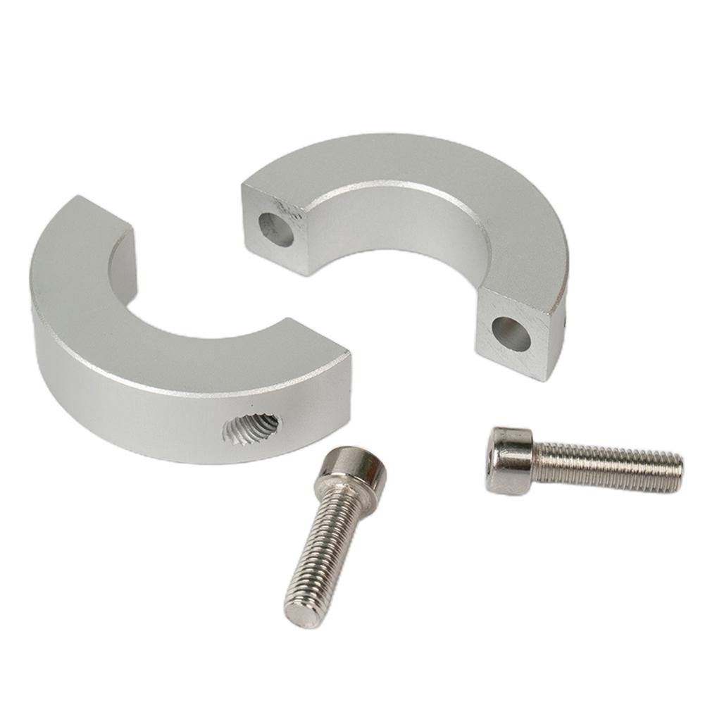 Doppelter Schlitz Klemmring Austauschbarer Wellenbund Silber