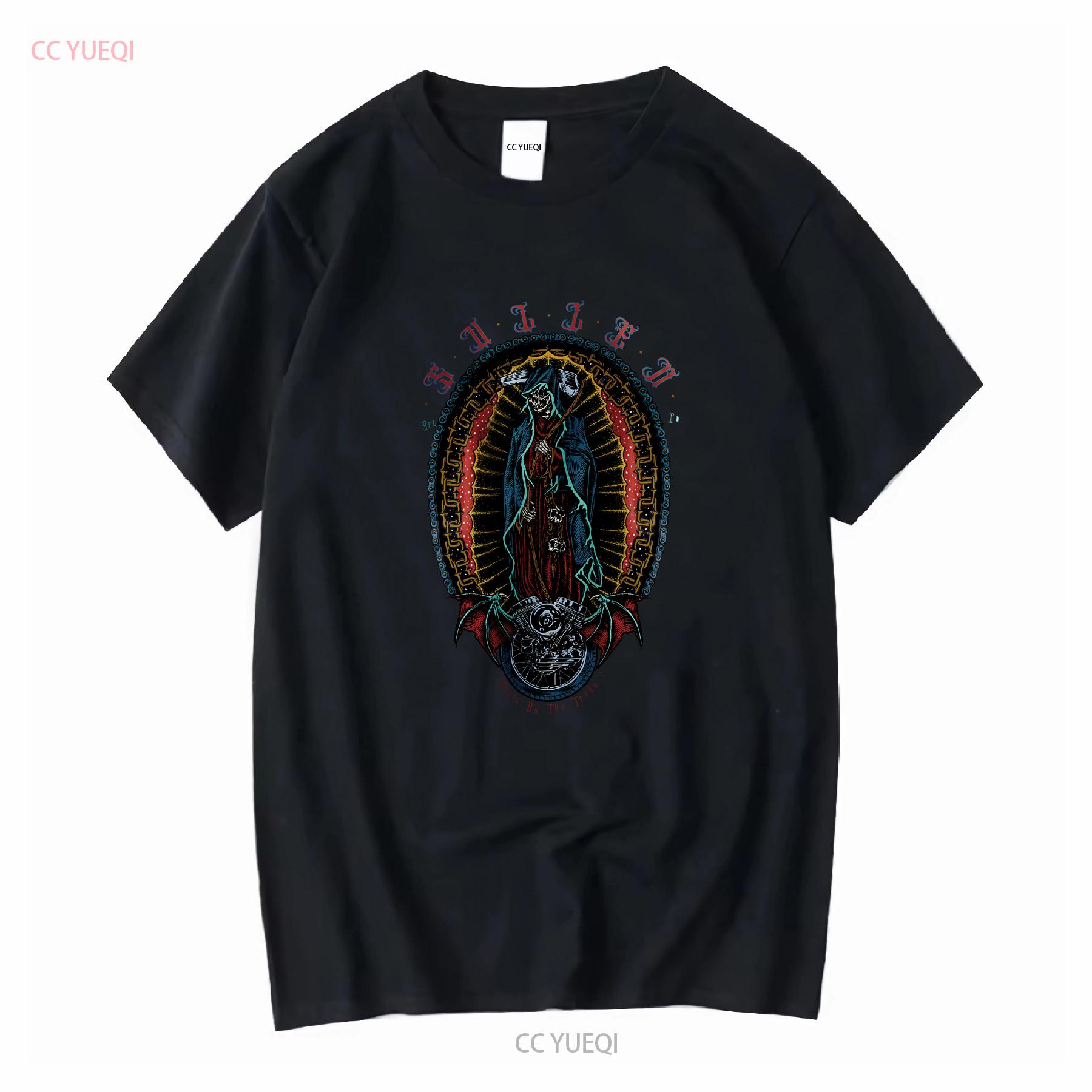 

Sullen Mens Patron Saint Premium Black Ink T Shirt Clothing App vintage Washed graphic Comfortable streetwear Stylish 4XL