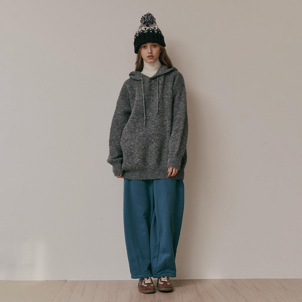 Eiaenlei Ar_Wide Sweat Banding Pants_Blue