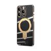 iPhone 17 Pivot Magnetic Case: Electroplated Solid Color, Full Coverage Anti-Fall Protective Case for Apple 16E/15 Pro.