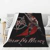 Custom Slayers Heavy Metal Rock Band Blanket Warm Fleece Soft Flannel Throw Blankets for Bed Sofa Home Spring