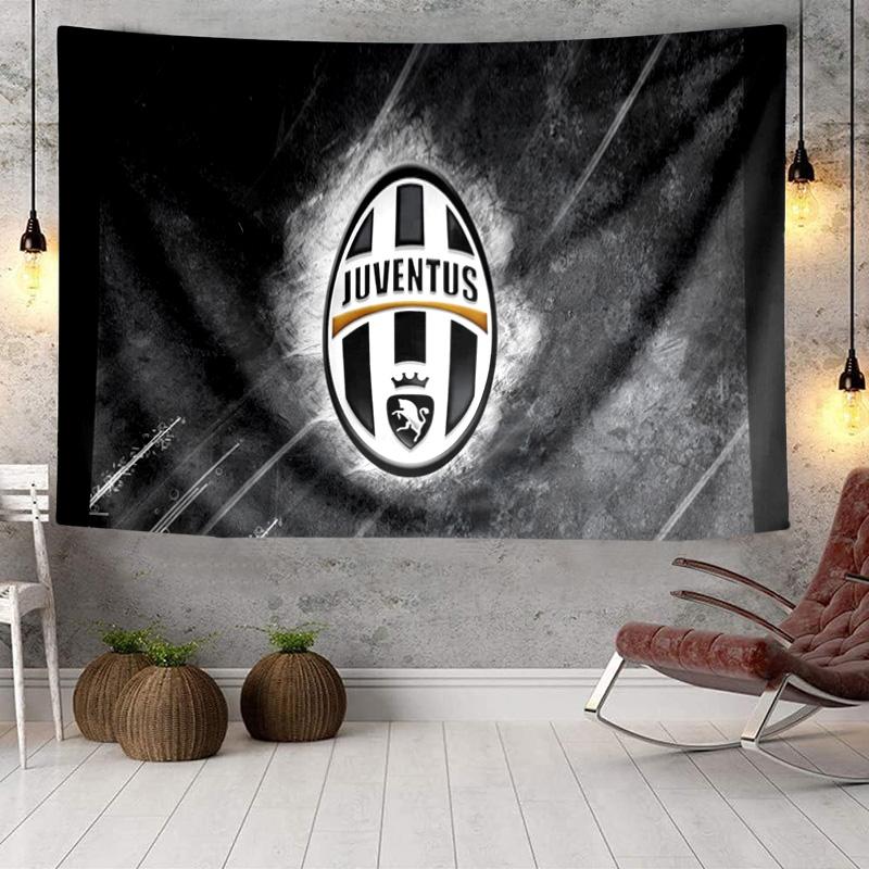 1PC Italian Football Crest Tapestry Hanging for Bedroom,Livingroom, Playroom,Decor Art Room Wall Tapestry Holiday and Birthday Gifts