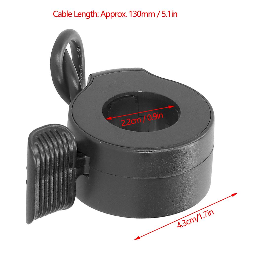 Scooter Accelerator Grip Finger Throttle Booster Hall Sensor Electric Scooter Accelerator Grip  Accessories