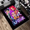 Huntrix Heroes Living Room Non-Slip Area Rug Soft Carpet for Bedroom Game Playroom Sofa Office Home Decor Doormat Christmas Gift C9211286