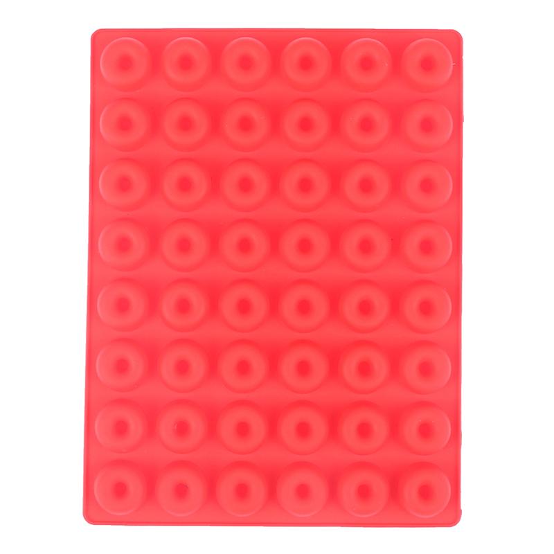 

Мини-форма для пончиков, 48 отверстий, мини-формы для торта, пончиков, кухонные аксессуары, инструмент красный