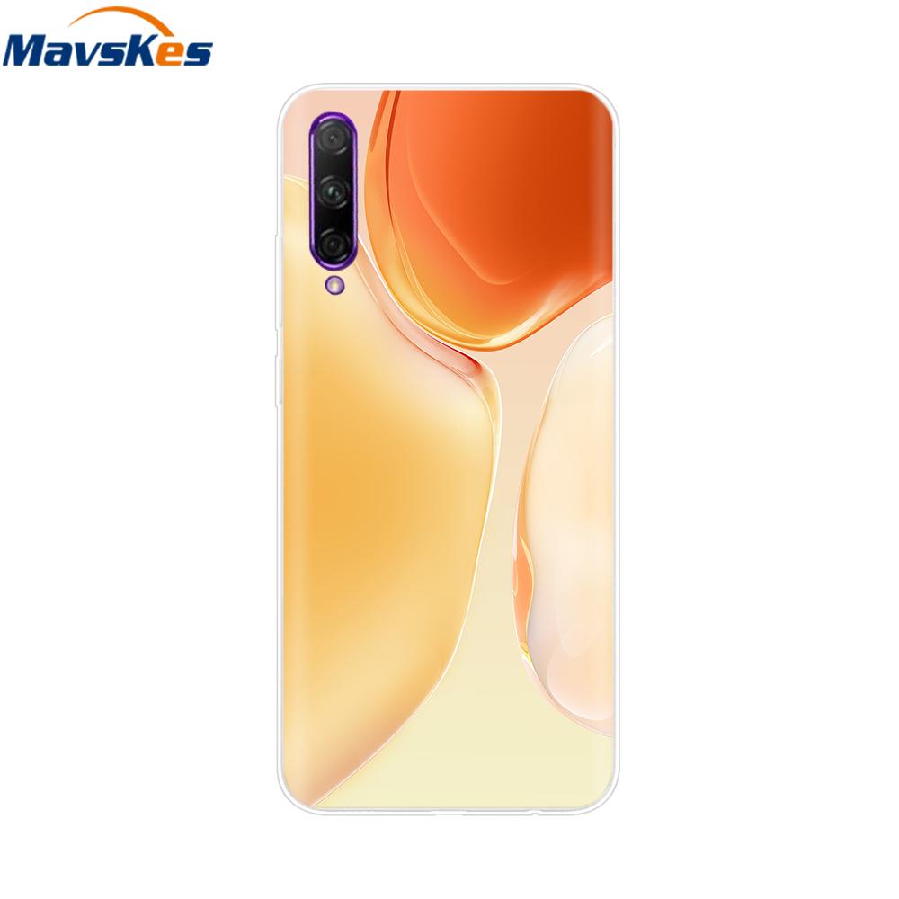 For Huawei P Smart Pro Case Cute Candy Painted Cover Soft Silicone Phone Case For Huawei P Smart Pro 2019 Cover Coque Bumper