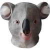 Funny Gray Koala Mask Latex Headpiece Ideal For Halloween Parties And Costumes