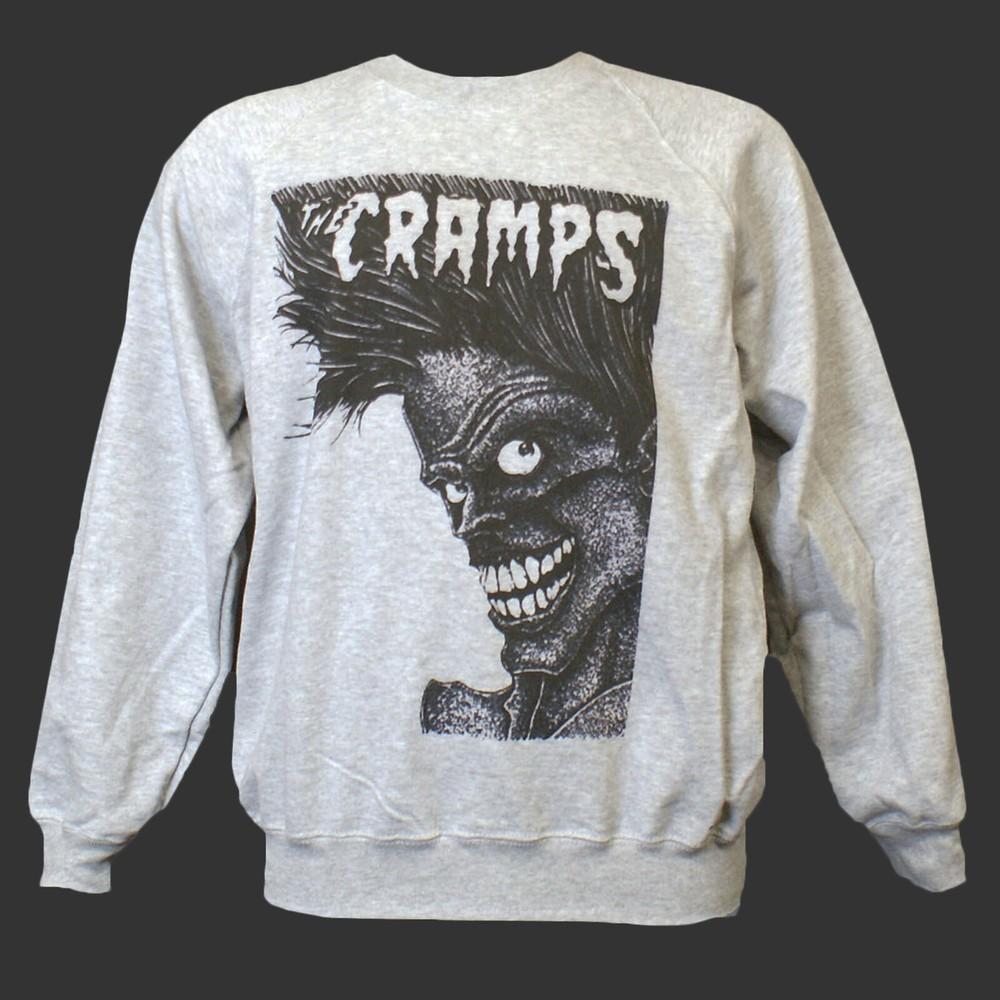 

The Cramps Psychobilly Punk Rock Sweatshirt Jumper Unisex Grey S-3XL 4XL
