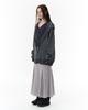 Pahisum Striped Mermaid Skirt_Light Gray
