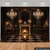 High-end Palace Style Crystal Chandelier Background Suitable for Sofa Bedside Background Photo Studio Photography Birthday Party