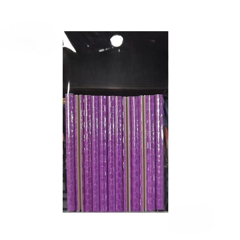

12pcs Bicycle Colorful Wheel Reflective Strip Fixed Clamp Tube Warning Strip Dead Flying Steel Wire Clamp Strip Reflective Tape