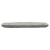 Back Cushion Light Grey 160 x 50 cm Cord Fabric