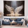 Angels Wings  Enchanted Light Decorative Hanging Cloth Tapestry