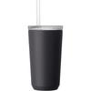 KinTo  KinTo  To Go Tumbler  480 Ml  Black  With Straw  20243  480 Ml  With Straw  Black
