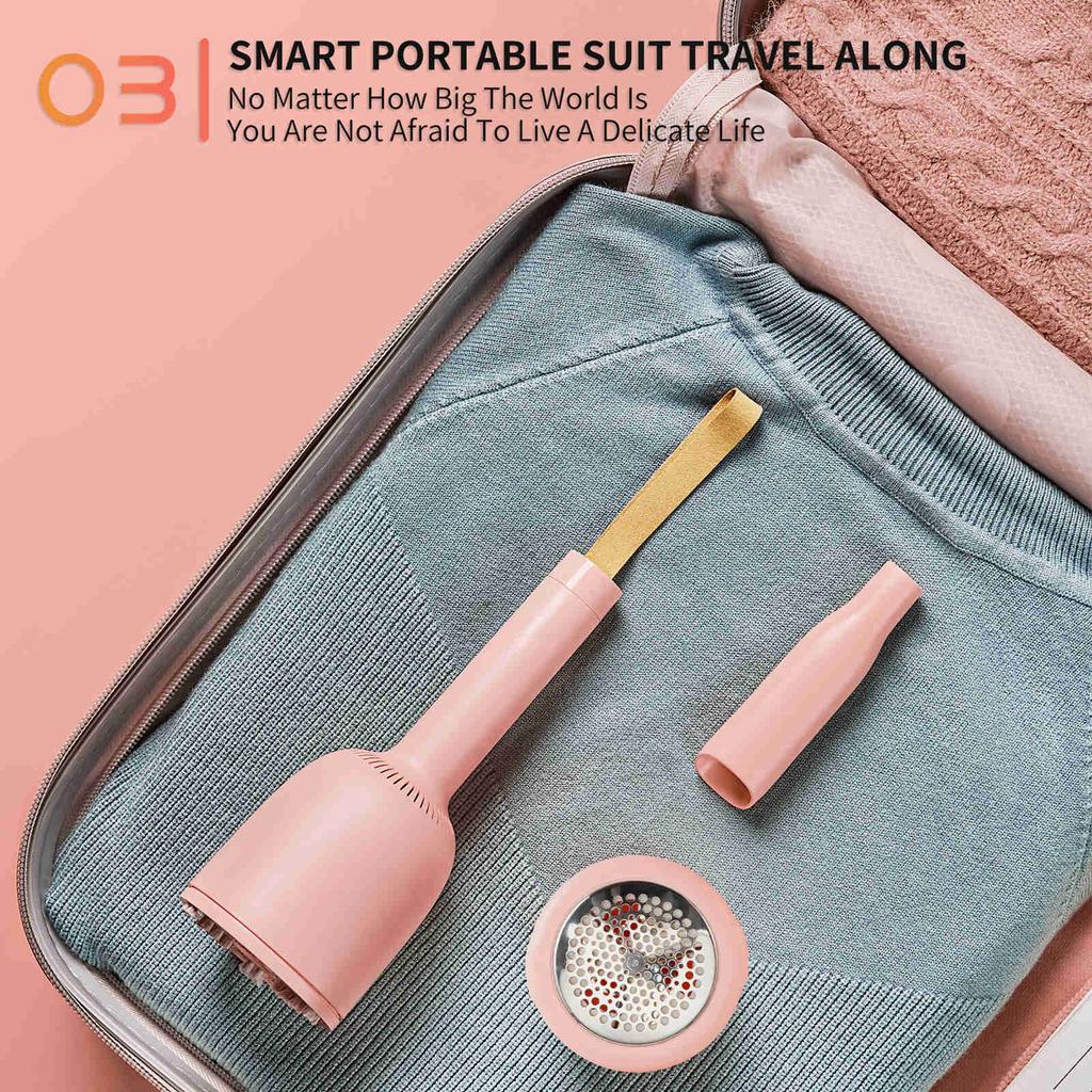 Mini aspirapolvere da tavolo 3 in 1 e levapelucchi per pulire la scrivania, i cavi delle matite e rimuovere i boli di pelo dai vestiti