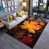 Autumn Leaf In Water Carpet Yoga Living Room Room Decor Children's Crawling Mat Doormat Area Rug Games Mat
