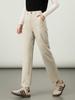 Women's High Waist Slimming Lyocell Cotton Straight-Leg Cigarette Pants for Autumn 2025