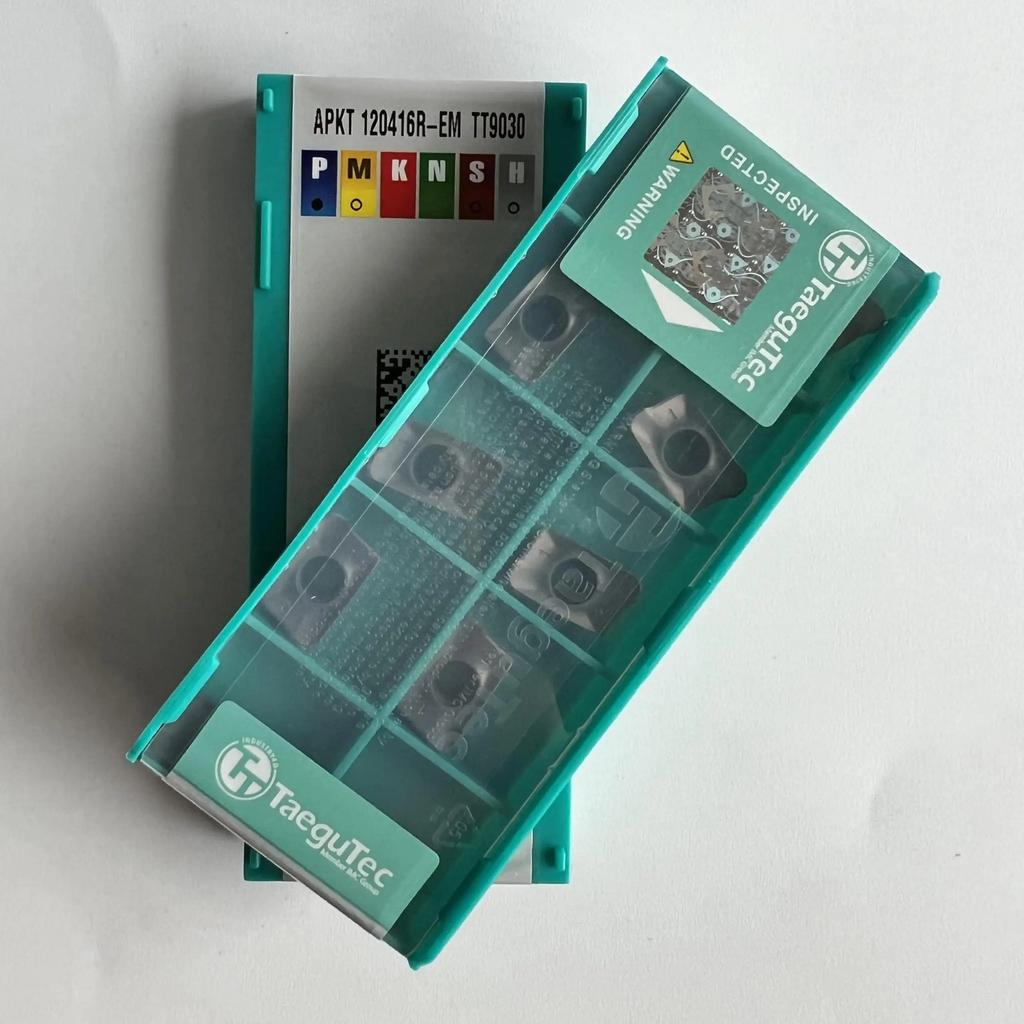 TaeguTec / APKT120416R-EM TT9030 /Original genuine CNC alloy blade 10 PCS