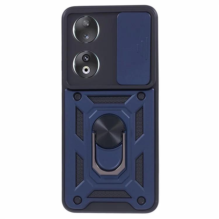 

Чехол для телефона Honor 90 с защитой от царапин и слайдером, чехол для телефона из ПК и ТПУ с подставкой