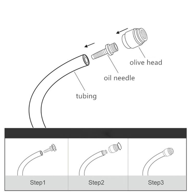 Bike Brake Hose Olived and Connecting Insert Bike Hydraulic Brake Bike Disc Brake Olived Insert Olived Brake Insert