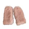 Women's Furry Leg Warmers Plush Fuzzy Boot Covers Toppers for Winter Fashion Costume Parties Thermal Leg Gaiters Socks