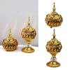 Arab Style Incense Burner Wrought Iron Yoga Studio Decoration Supplies for Dormitory Bedroom Praying Gift Accessory
