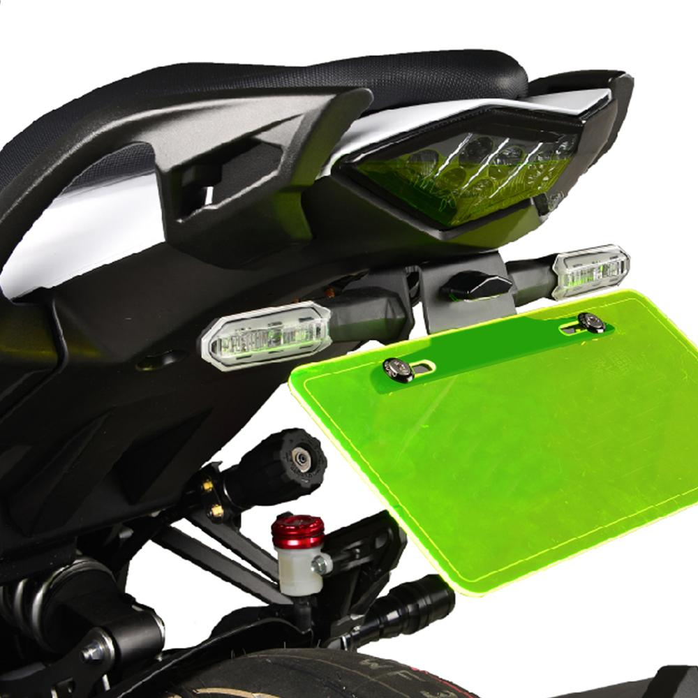 For Ninja 1100SX 2025 2024 Tail Tidy Fender Eliminator Short Rear TAIL License Plate Bracket Registration Number Frame